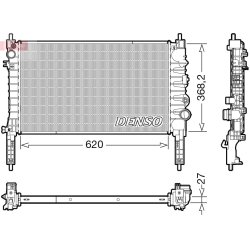 Engine Cooling Radiator DENSO DRM20122 OE Ref 95136076