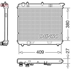 Engine Cooling Radiator DENSO DRM21024 OE Ref 1330E5