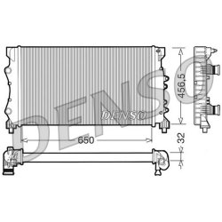 Engine Cooling Radiator DENSO DRM23024 OE Ref 6025313324
