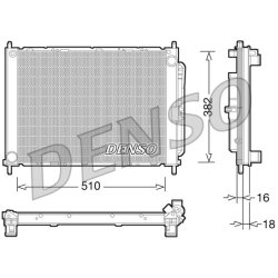 Cooling Module DENSO DRM23101 OE Ref 8200149953