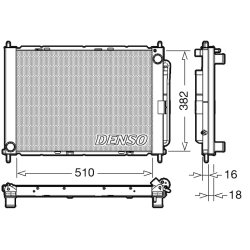 Cooling Module DENSO DRM23104 OE Ref 8200369308