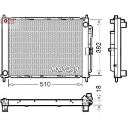 Cooling Module DENSO DRM23111 OE Ref 8200149953