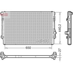 Engine Cooling Radiator DENSO DRM32049 OE Ref 5Q0121251ET