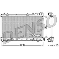 Engine Cooling Radiator DENSO DRM36001 OE Ref 45111SA011
