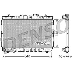 Engine Cooling Radiator DENSO DRM41001 OE Ref 253102C106