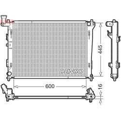 Engine Cooling Radiator DENSO DRM41004 OE Ref 253102H010