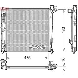 Engine Cooling Radiator DENSO DRM41007 OE Ref 253102Y020