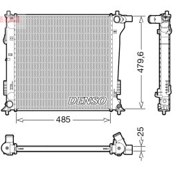 Radiateur de refroidissement moteur DENSO DRM41020 pour HYUNDAI TUCSON