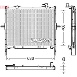 Engine Cooling Radiator DENSO DRM43001 OE Ref 253103E810