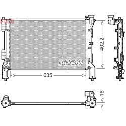 Engine Cooling Radiator DENSO DRM43012 OE Ref 25310E6100
