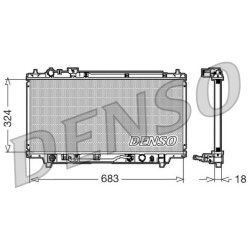 Engine Cooling Radiator DENSO DRM44001 OE Ref B6BG15200F