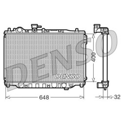Engine Cooling Radiator DENSO DRM44007 OE Ref FE4515200