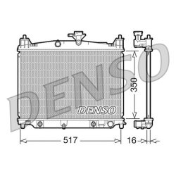 Engine Cooling Radiator DENSO DRM44019 OE Ref ZJ3915200A