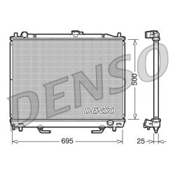 Engine Cooling Radiator DENSO DRM45007 OE Ref MR993037