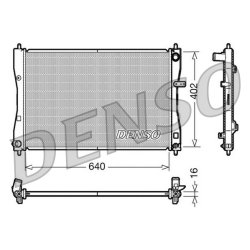 Engine Cooling Radiator DENSO DRM45009 OE Ref MN130395