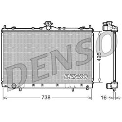 Engine Cooling Radiator DENSO DRM45012 OE Ref MN171216