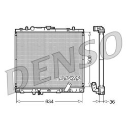 Engine Cooling Radiator DENSO DRM45020 OE Ref MR571147