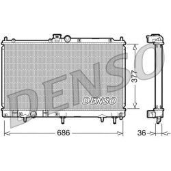 Engine Cooling Radiator DENSO DRM45026 OE Ref MR968734