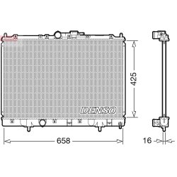 Engine Cooling Radiator DENSO DRM45051 OE Ref MR431239