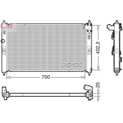 Engine Cooling Radiator DENSO DRM45053 OE Ref 1611261880