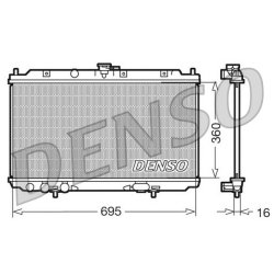 Engine Cooling Radiator DENSO DRM46012 OE Ref 21410BM402