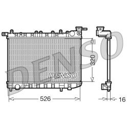 Engine Cooling Radiator DENSO DRM46015 OE Ref 214100M100