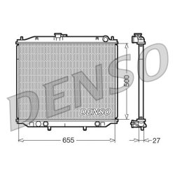 Engine Cooling Radiator DENSO DRM46020 OE Ref 214107F000