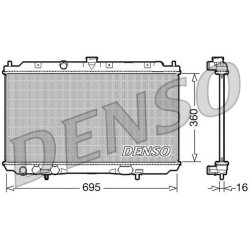 Engine Cooling Radiator DENSO DRM46025 OE Ref 21410BN700