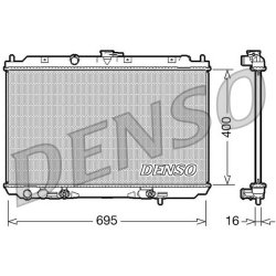 Engine Cooling Radiator DENSO DRM46026 OE Ref 21460BU703