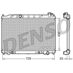 Engine Cooling Radiator DENSO DRM46029 OE Ref 21460CC00A