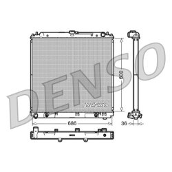 Engine Cooling Radiator DENSO DRM46032 OE Ref 21460EB80A