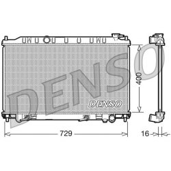 Engine Cooling Radiator DENSO DRM46033 OE Ref 214608Y100