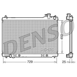 Engine Cooling Radiator DENSO DRM46100 OE Ref 21460CM80B