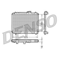 Engine Cooling Radiator DENSO DRM47001 OE Ref 1770060G01