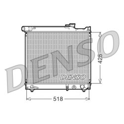Engine Cooling Radiator DENSO DRM47012 OE Ref 1770078E10