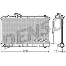 Engine Cooling Radiator DENSO DRM47023 OE Ref 71742136
