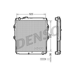 Engine Cooling Radiator DENSO DRM50037 OE Ref 1640067190