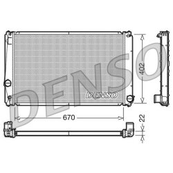 Engine Cooling Radiator DENSO DRM50053 OE Ref G90100R020