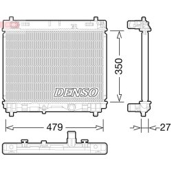 Engine Cooling Radiator DENSO DRM50058 OE Ref 1640033110