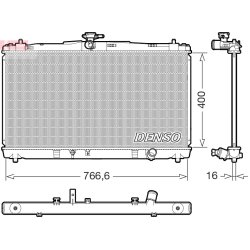 Engine Cooling Radiator DENSO DRM50144 OE Ref 1640031850