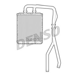 Interior Heating Heat Exchanger DENSO DRR12010 OE Ref 3802174