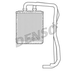 Interior Heating Heat Exchanger DENSO DRR12011 OE Ref 3802172