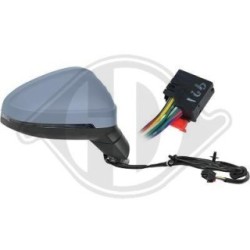 Rétroviseur extérieur 1020126 pour AUDI A4 OE 8W1857410D9B9 DIEDERICHS