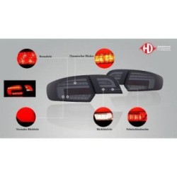 Ensemble de feux arrière 1031497 pour AUDI A3