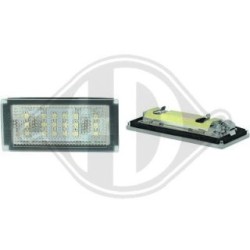 Éclairage de plaque d'immatriculation 1215292 pour BMW Série 3 OE 51137113590 DIEDERICHS