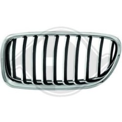 Grille de radiateur 1225141 pour BMW Série 5, référence d'origine 51132589745 DIEDERICHS