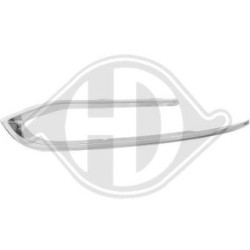 Baguette de garniture de pare-chocs 1225262 pour BMW Série 5, référence d'origine 51117331770 DIEDERICHS