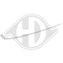 Baguette de garniture de pare-chocs 1242268 pour BMW Série 7 OE 51128125434 DIEDERICHS