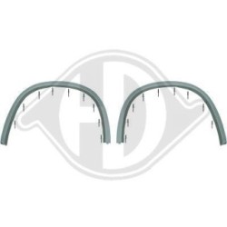 Kit de baguettes décoratives 1265466 pour BMW X1 DIEDERICHS