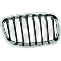 Grille de radiateur 1281040 pour BMW Série 2, référence d'origine 51137262118 DIEDERICHS
